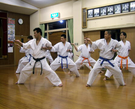 稽古風景の写真